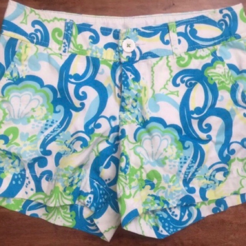 Lilly Pulitzer Callahan Shorts Crystal Coast 00